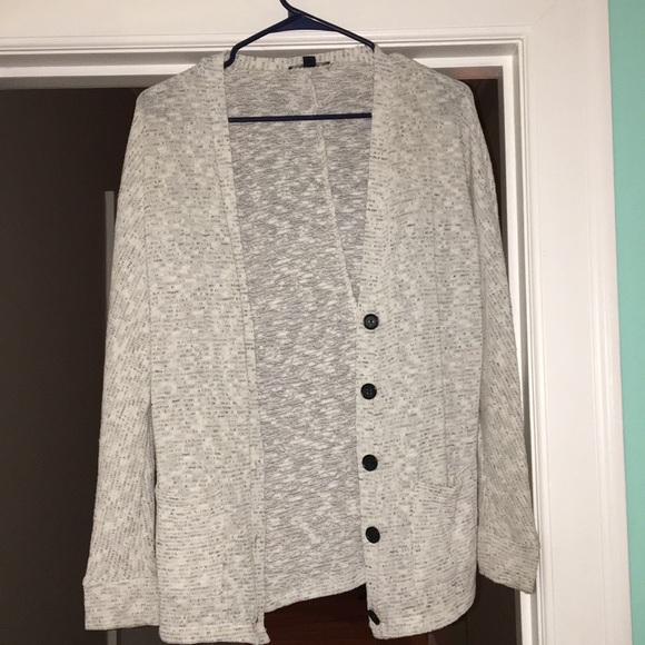 Comfortable grey cardigan - Picture 1 of 3